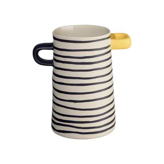 Vase Rayu H17Ø11 - Finement rayé - Asa Sélection