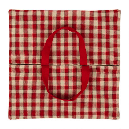 Sac à tarte - Campagne rouge 40x40 