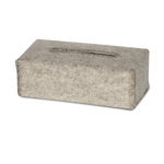 Bo�te � mouchoirs en feutre de laine naturelle Alpen - Catia Luca