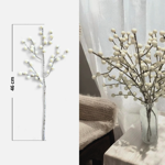 Branches claires de baies blanches