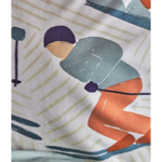 Housse de couette imprimée Après-ski - Sylvie Thiriez