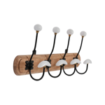 Patère 4 crochets Campagne naturel - Comptoir de Famille