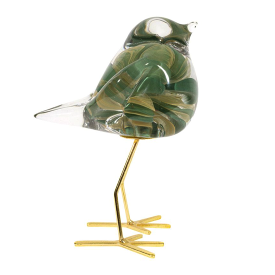 Déco Moineau Doré &amp; Vert - Côté Table
