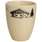 Tasse � th� en porcelaine Montagne 19cl