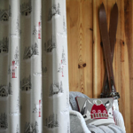 Pan de rideau Houches Naturel - 140x240