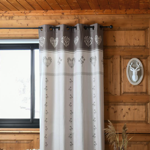 Pan de rideau Modane Naturel - 140x260