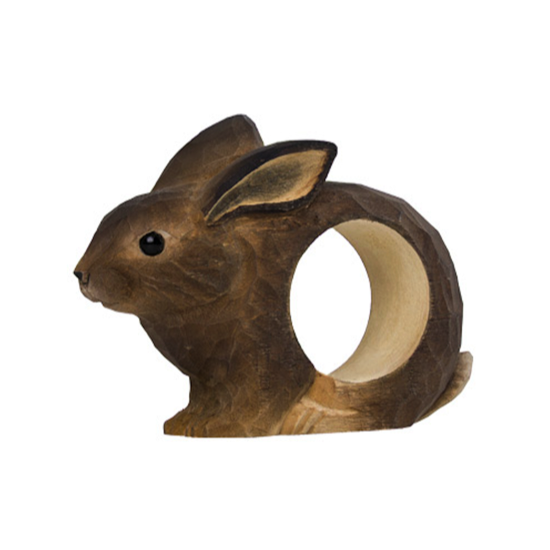 Rond de serviette - Lapin
