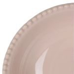 Assiette creuse Perlia rose - Côté Table