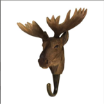 Crochet sculpté à la main élan 