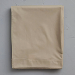 Drap plat percale unie Terre Battue - Sylvie Thiriez
