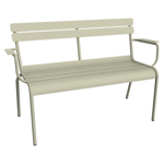Banc 2PL avec accoudoirs/dossier Luxembourg - Fermob 