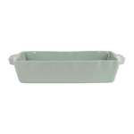 Plat à four Feston rectangulaire Vert d'eau 32x21 - Côté Table