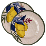 Set de 2 assiettes à dessert Ø21 en mélamine - Limù