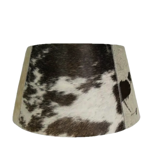 Abat jour Vache noir/blanc 40cm