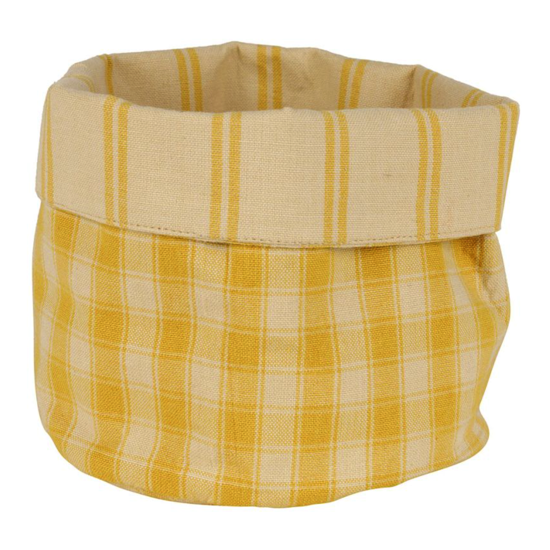 Panière Campagne Jaune - Comptoir de Famille