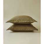 Taie de traversin percale unie Vert Avocat - 43x185 - Sylvie Thiriez