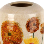 Vase Fleurice Ocre  Ø19/H40 - Côté Table